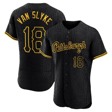 Andy Van Slyke 3X All Star Signed Authentic Pittsburgh Pirates Jersey —  Showpieces Sports