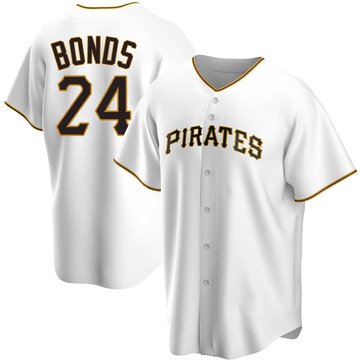 Barry Bonds Men's Pittsburgh Pirates Road Jersey - Gray Authentic