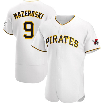 Men's Bill Mazeroski Pittsburgh Pirates Authentic Black Alternate Jersey