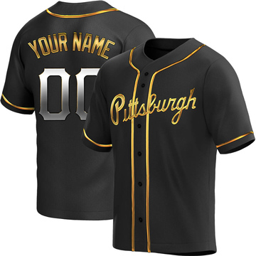 _Pittsburgh Pirates Nike Gold 2023 City Connect Replica Jersey - BTF Store