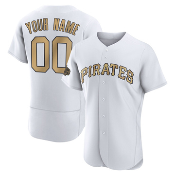 Pittsburgh Pirates Womens Home Replica Custom Jersey - White Custom Jerseys  Mlb - Bluefink