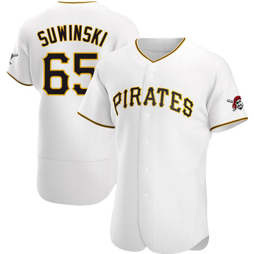 Fanatics (Nike) Jack Suwinski Pittsburgh Pirates Replica Home Jersey - White, White, 100% POLYESTER, Size L, Rally House