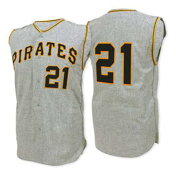 Roberto Clemente 32x36 Custom Framed Jersey Display with Pirates