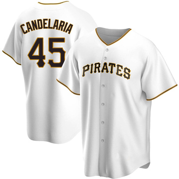 John Candelaria Signed Custom Gold Baseball Jersey with 79 W.S.C. —  TSEShop