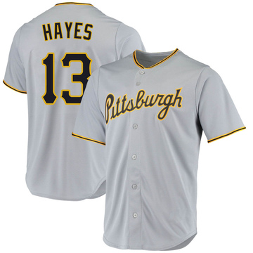 Nike / Youth Replica Pittsburgh Pirates Ke'Bryan Hayes #13 Cool